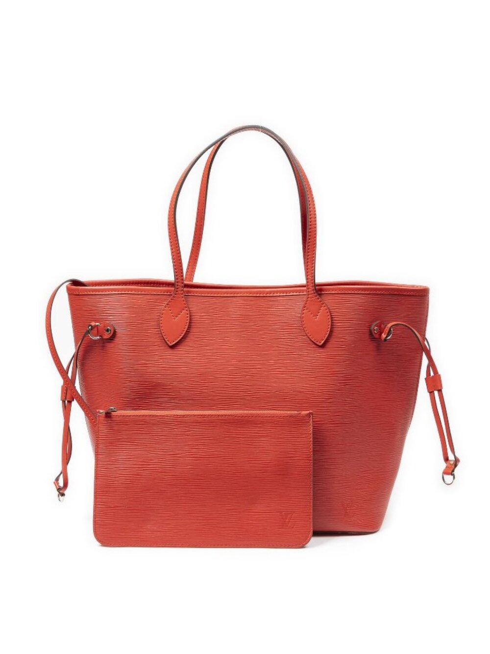 Louis Vuitton Neverfull Red Tote Epi